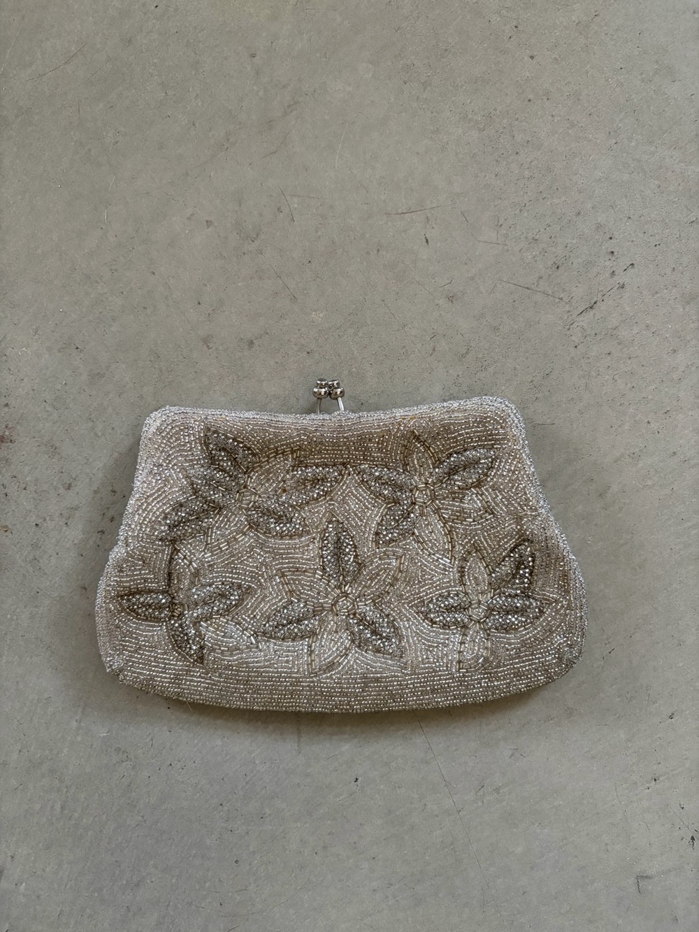 Vintage Beaded Clutch